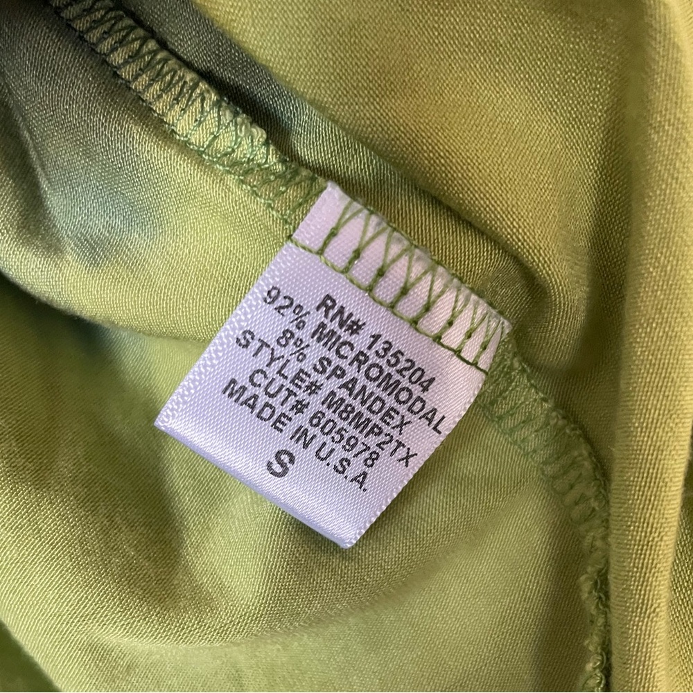 BNWT OmBré ReLaXeD SwEaTsHiRt WiTh WiDe SlEeVeS 🦋🐸 - Picture 3 of 7